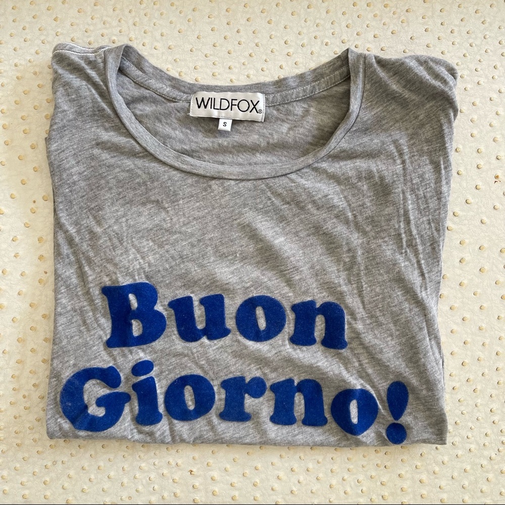 WILDFOX buon giorno tee
